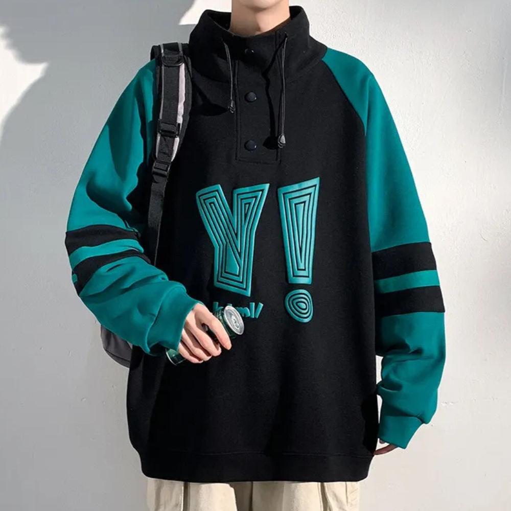 WW | Men's Stand-Up Collar Jumper