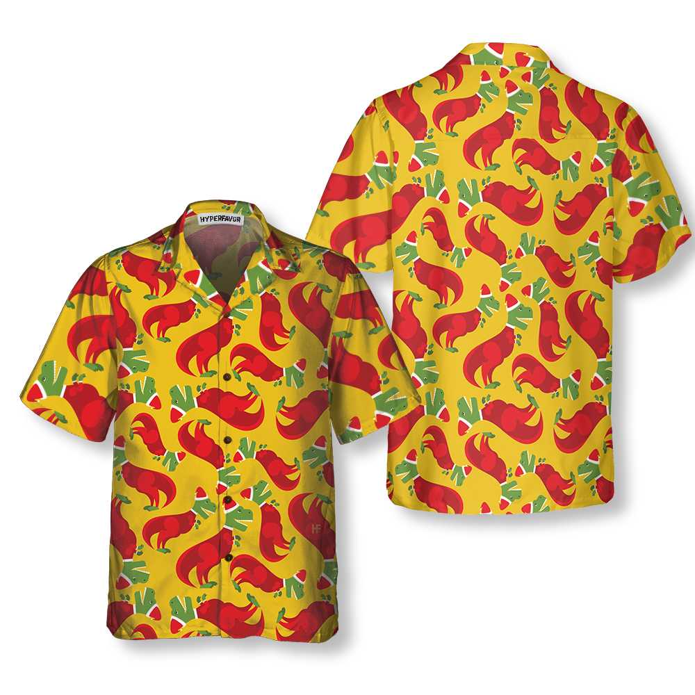 WW | T Rex Im Weihnachtsmannkostüm Hawaiihemd, Lustiges Weihnachtshemd, Bestes Geschenk Für Weihnachten