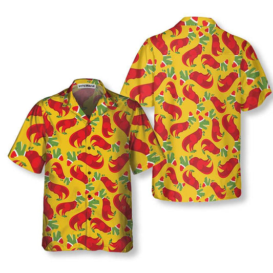 WW | T Rex In Santa Costume Hawaiian Shirt, Funny Christmas Shirt, Best Gift For Christmas