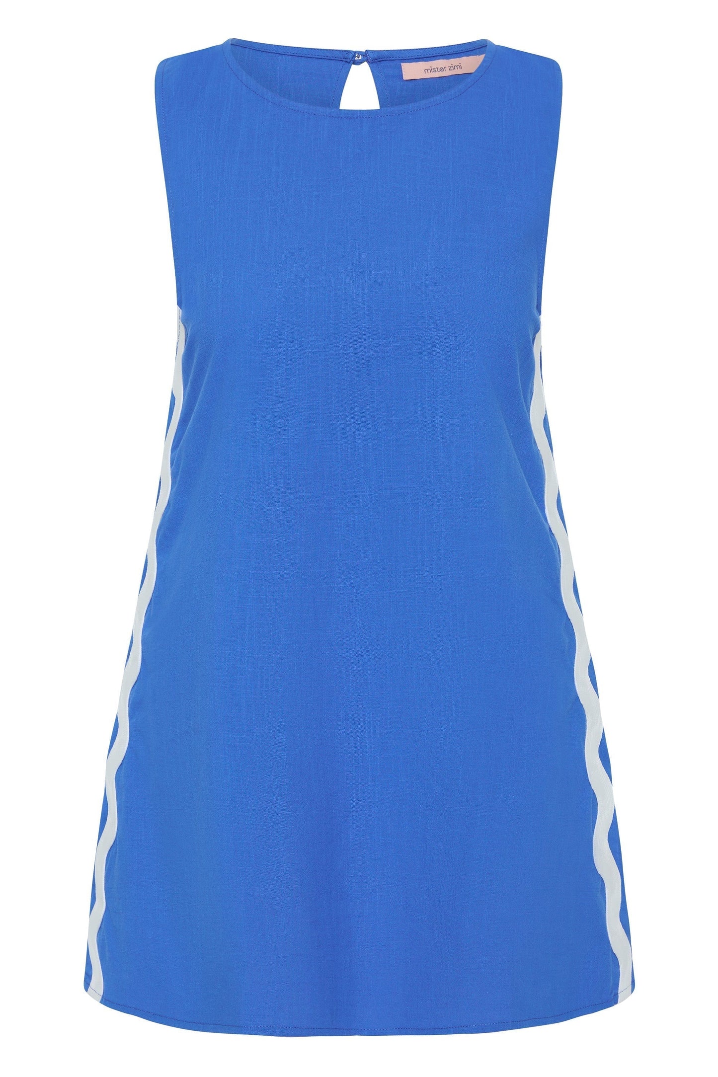 Tash - Embroidered Set with Raised Wave Patterns