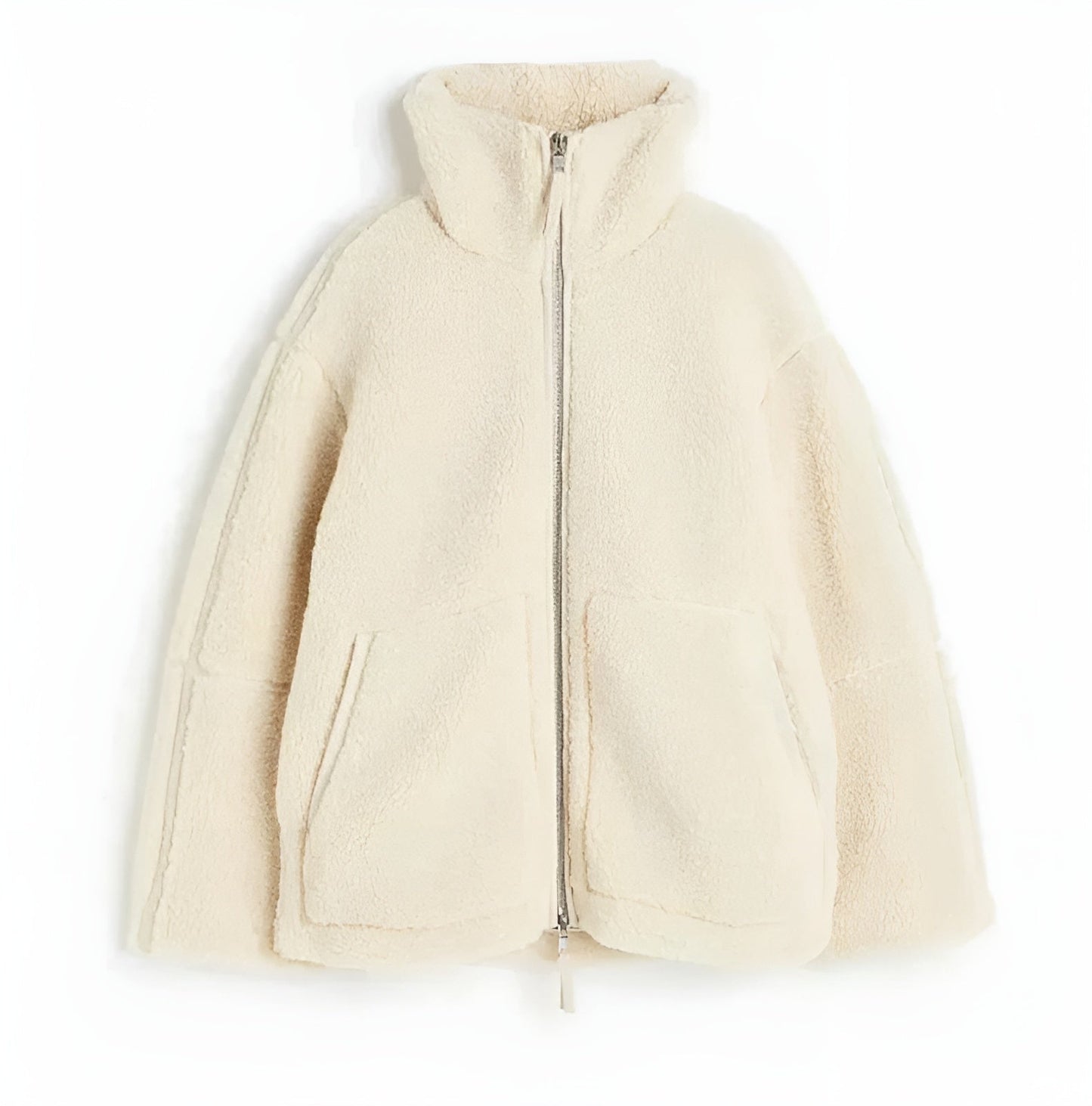 WW | Fleece Jacke Damen Übergröße Warme Winter Fleecejacke mit Reißverschluss
