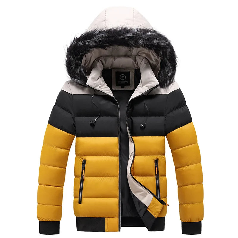 WW | Thermo-Winterjacke mit Kapuze für Herren