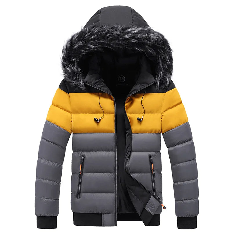 WW | Thermo-Winterjacke mit Kapuze für Herren