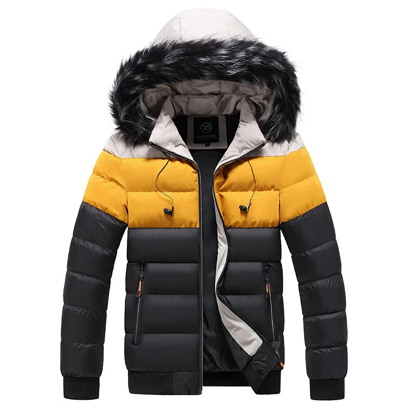 WW | Thermo-Winterjacke mit Kapuze für Herren
