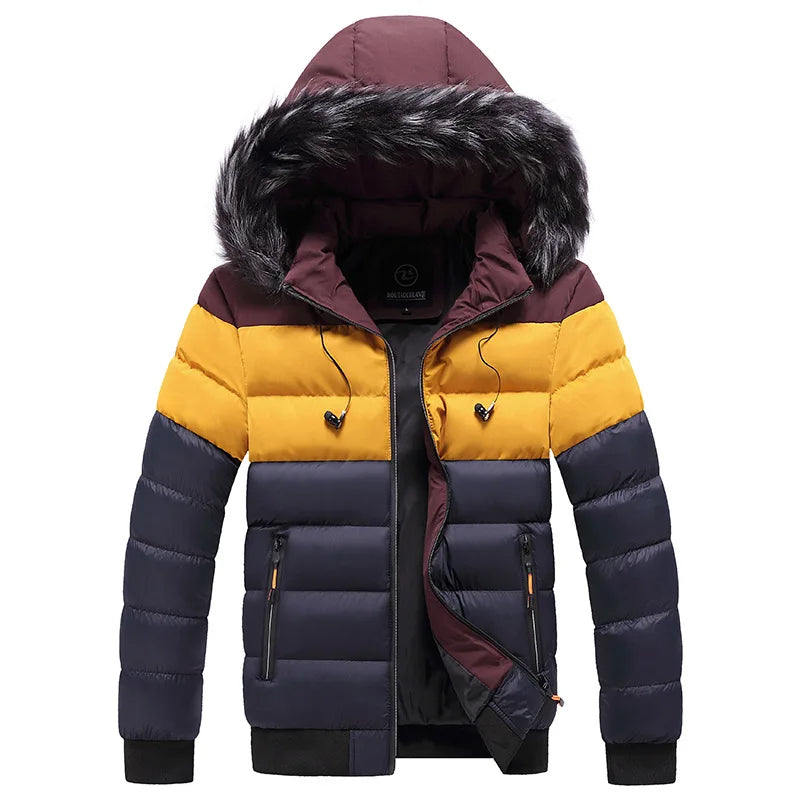 WW | Thermo-Winterjacke mit Kapuze für Herren