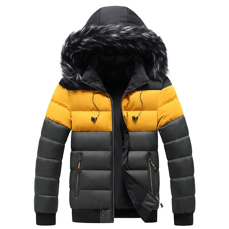 WW | Thermo-Winterjacke mit Kapuze für Herren