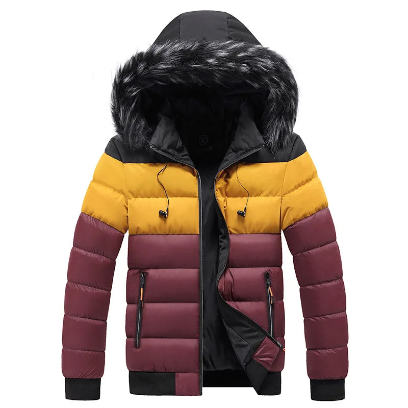 WW | Thermo-Winterjacke mit Kapuze für Herren
