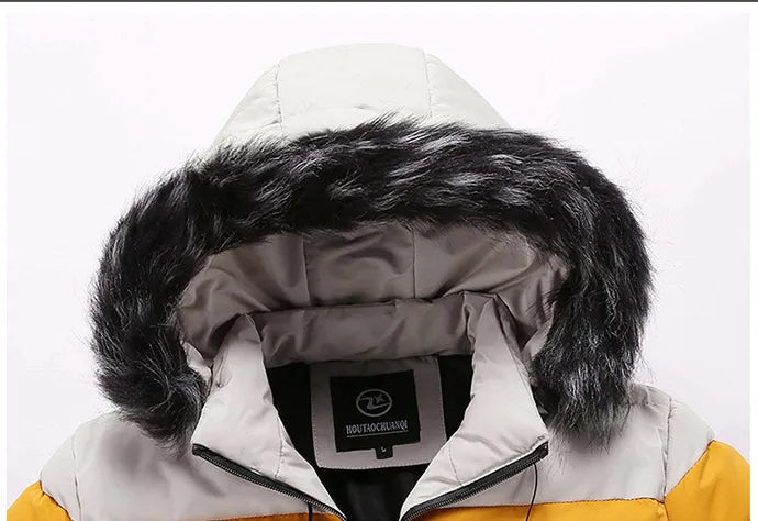 WW | Thermo-Winterjacke mit Kapuze für Herren