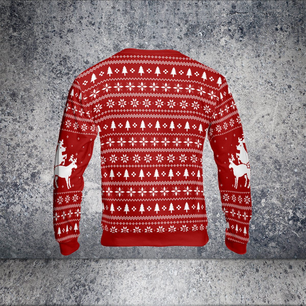 WW | Drei Freche Rehe Hässlicher Weihnachtspullover - HYPERFAVOR