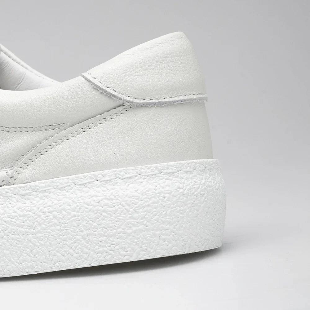 WW | Premium Leder Sneakers Mit Weißer Sohle