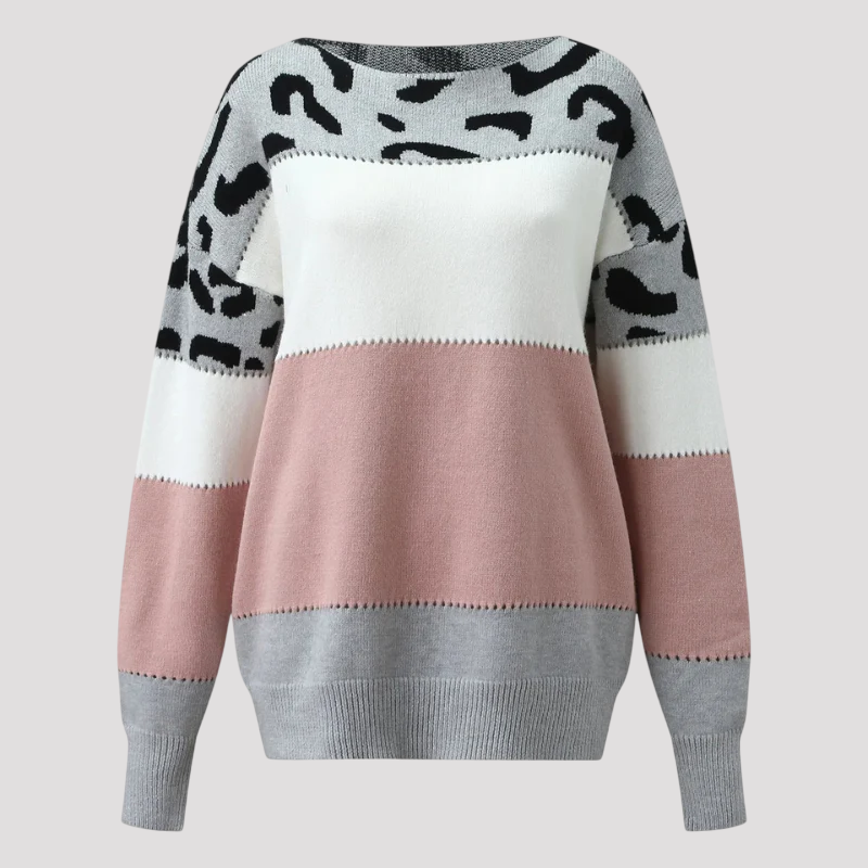 WW | Sweater with leopard print