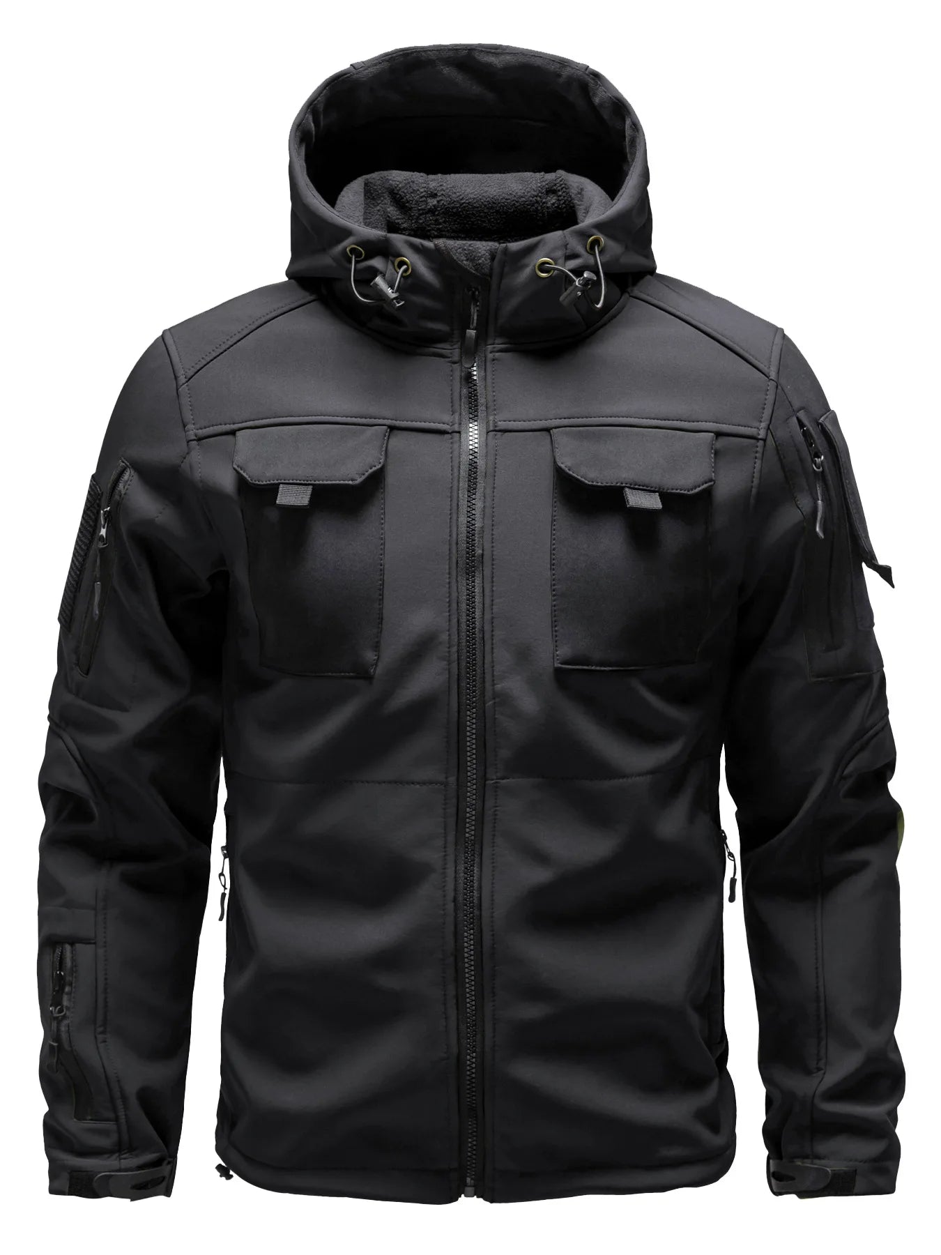 WW | Wasserabweisende Softshelljacke mit Kapuze