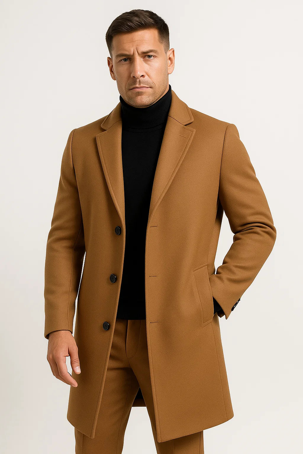 WW | Modern Mid-Length Trench Coat