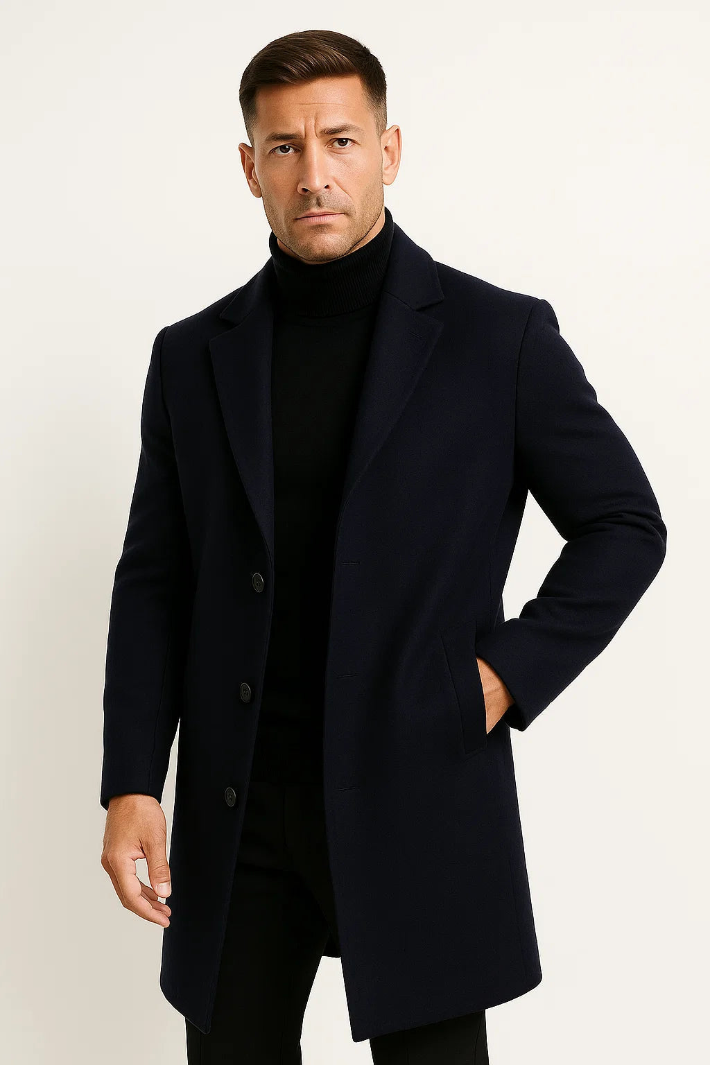WW | Modern Mid-Length Trench Coat