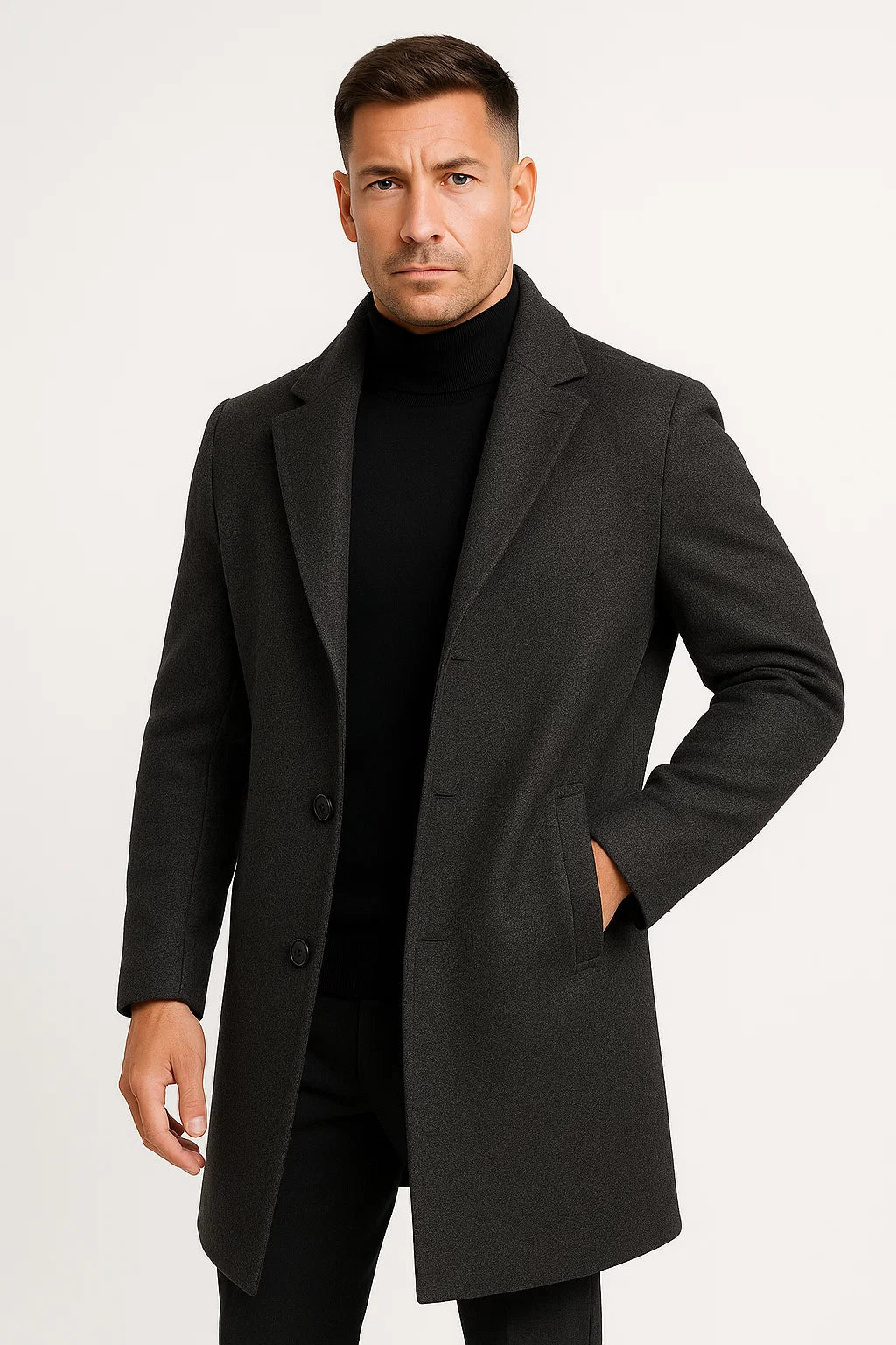 WW | Modern Mid-Length Trench Coat