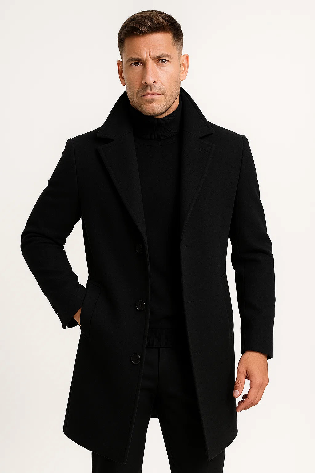 WW | Modern Mid-Length Trench Coat