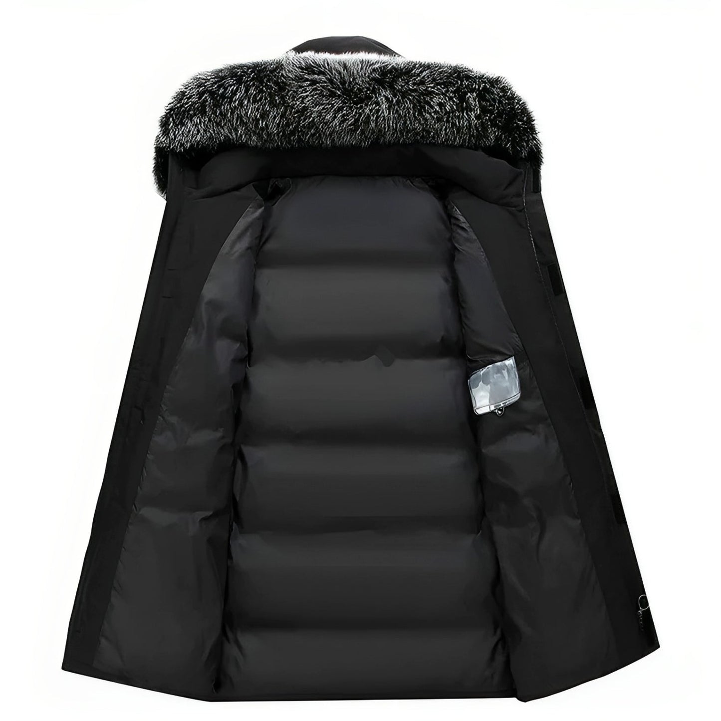 WW | Hooded Winter Jacket with Faux Fur Collar
