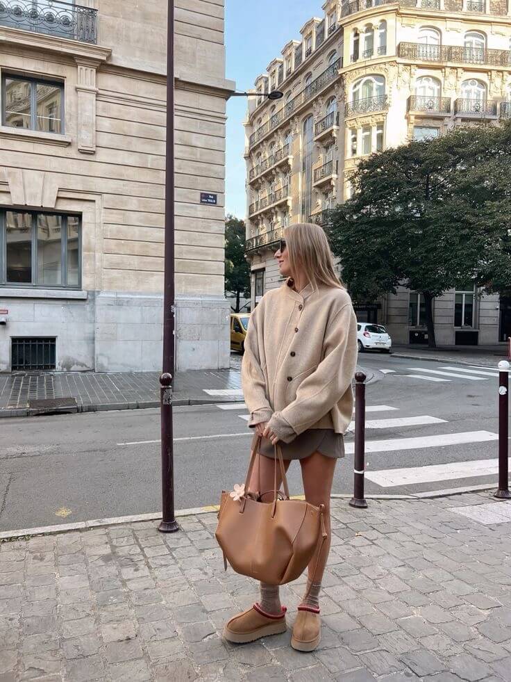 WW | Tasche Groß Verstellbarer Riemen Schultertasche Shopper Tasche