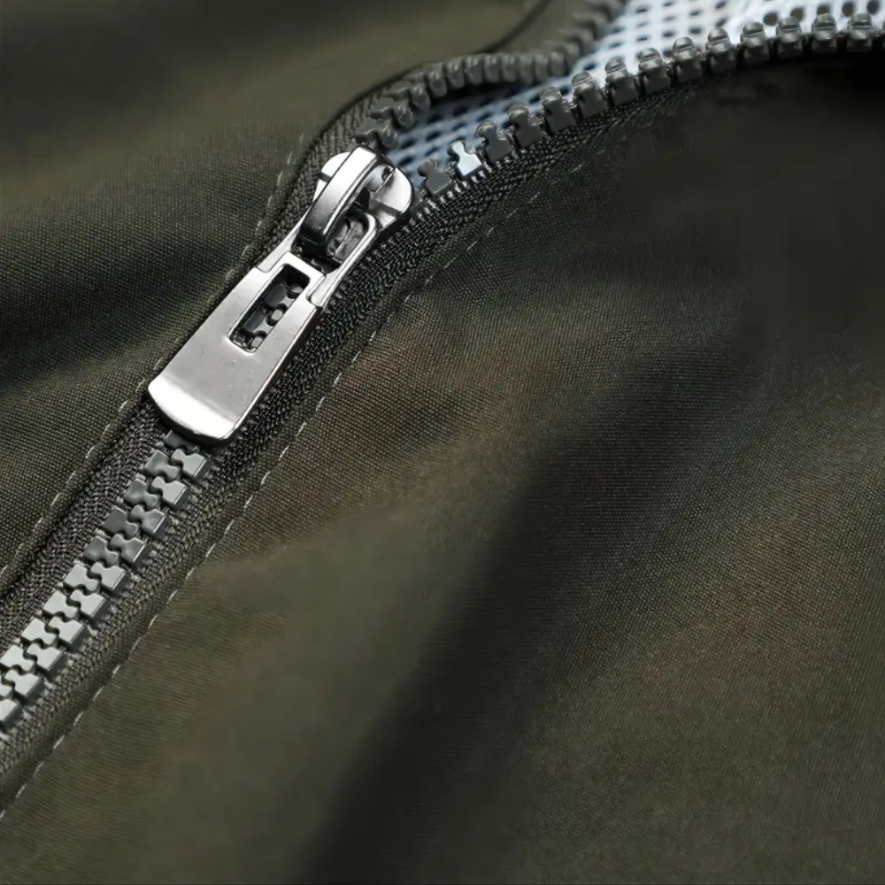 WW | Zip-Up Jacket Loose Fit Windbreaker Men's Jacket
