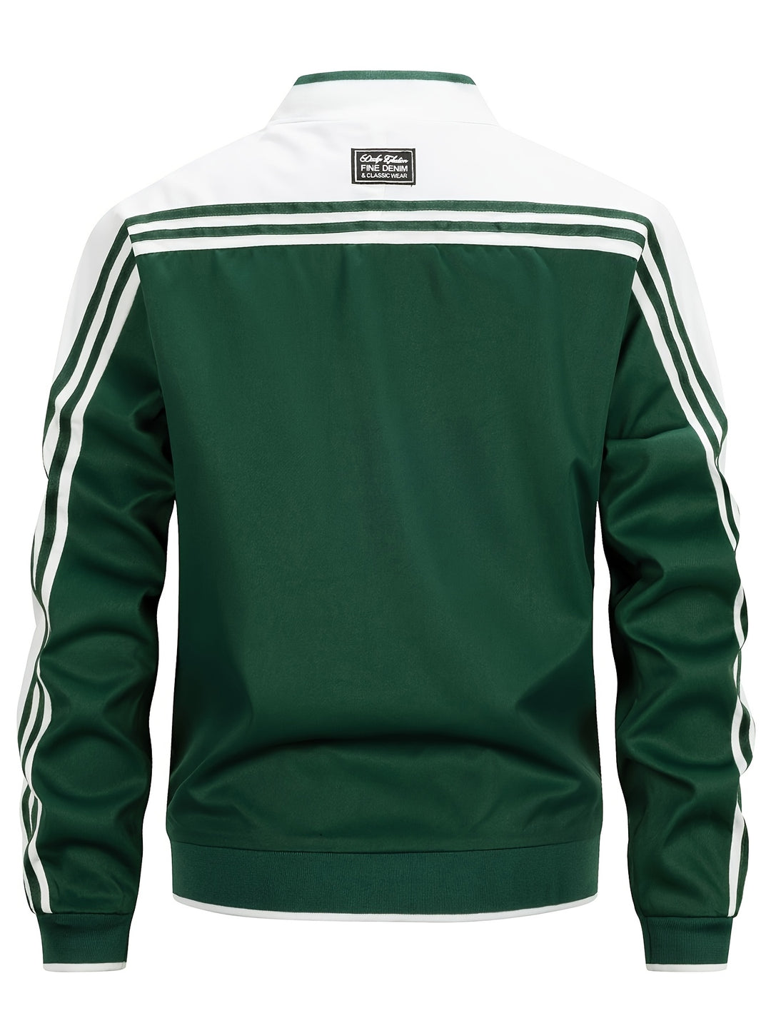 WW | Striped Zip-Up Sports Jacket