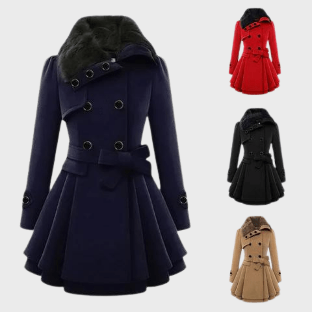 WW | Trendy Women's Coat Dress
