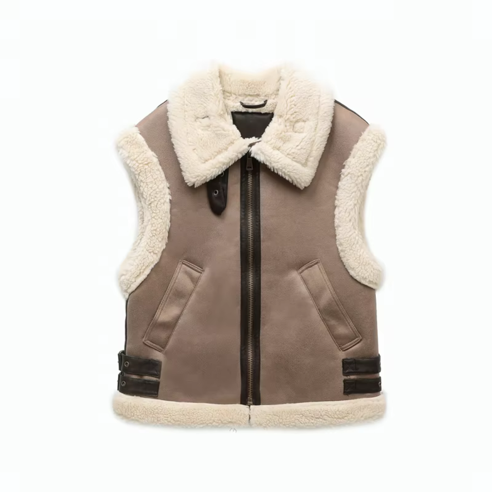 WW | Women's Fleece Vest with Zipper