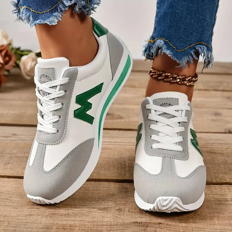 WW | Lace Up Lage Top Damessneakers Wandelschoenen