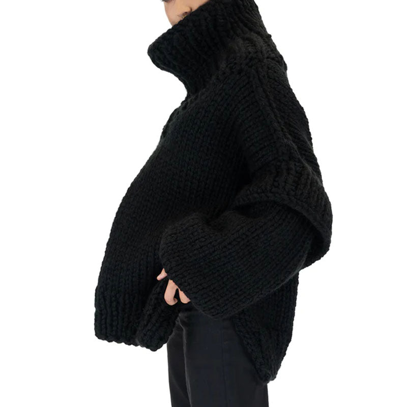 WW | Übergroßer Lässiger Pullover