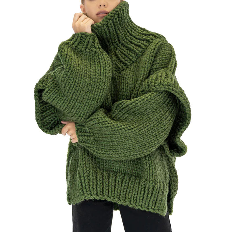 WW | Übergroßer Lässiger Pullover