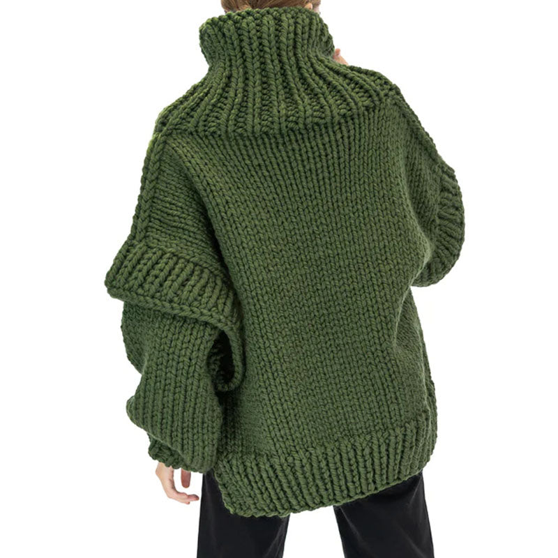 WW | Übergroßer Lässiger Pullover