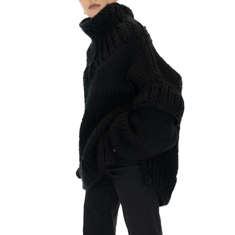 WW | Übergroßer Lässiger Pullover