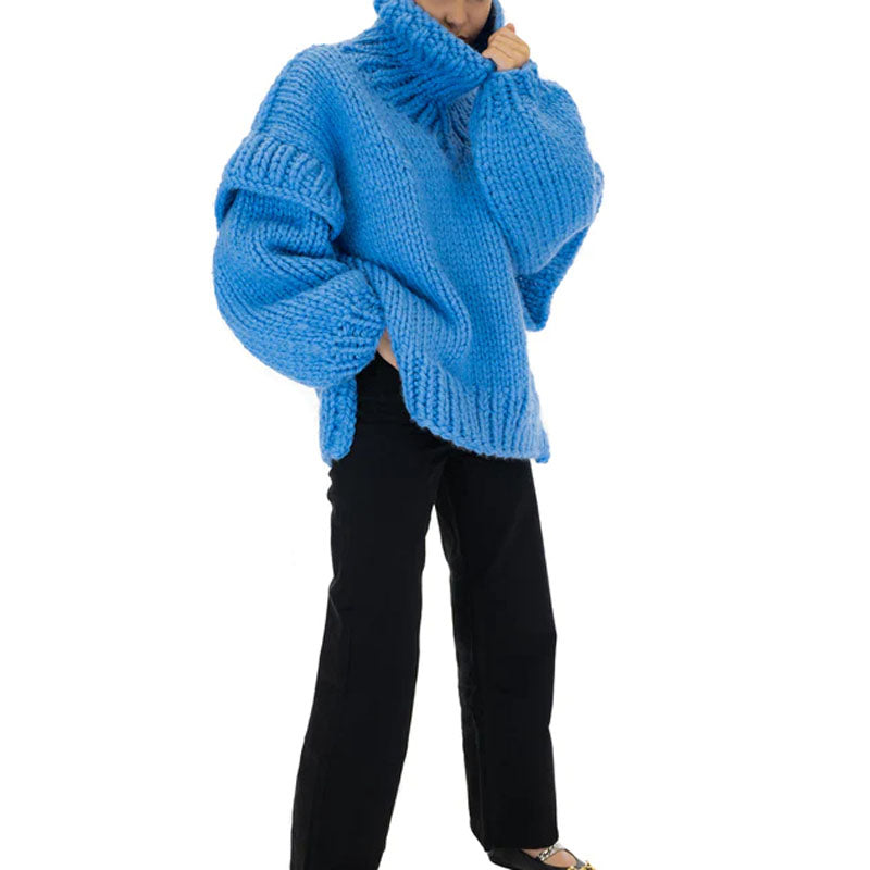 WW | Übergroßer Lässiger Pullover