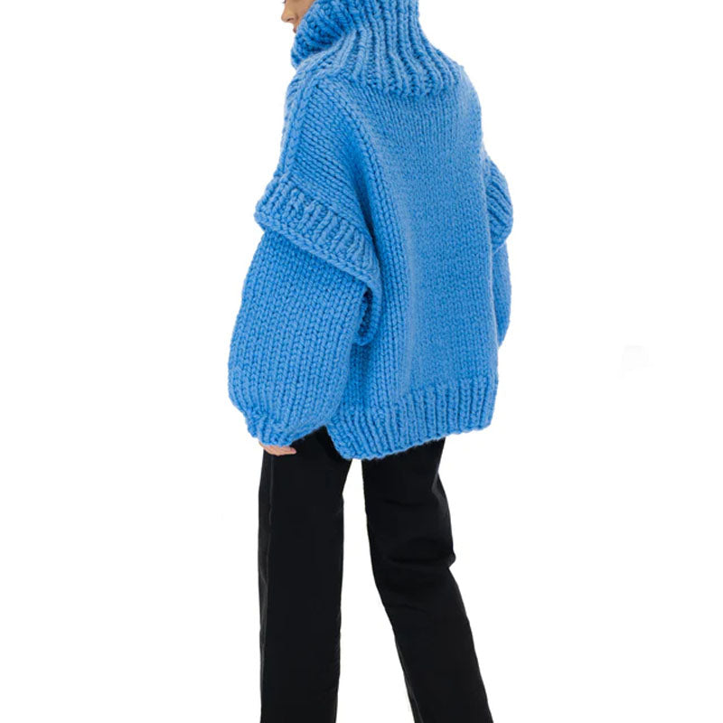 WW | Übergroßer Lässiger Pullover