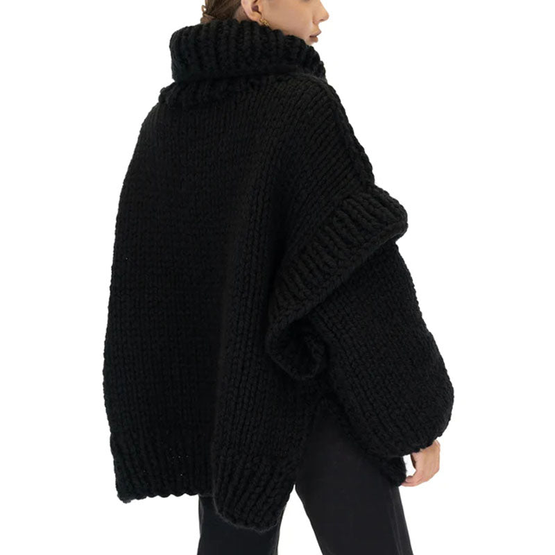 WW | Übergroßer Lässiger Pullover