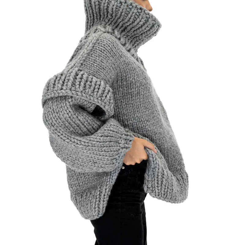 WW | Übergroßer Lässiger Pullover
