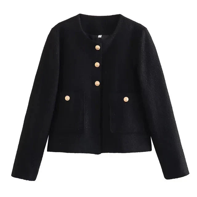 WW | Jacke Knopfverschluss Herbst Blazer Jacke Damen Jacke
