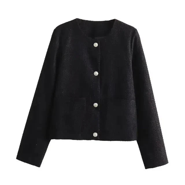 WW | Jacke Knopfverschluss Herbst Blazer Jacke Damen Jacke