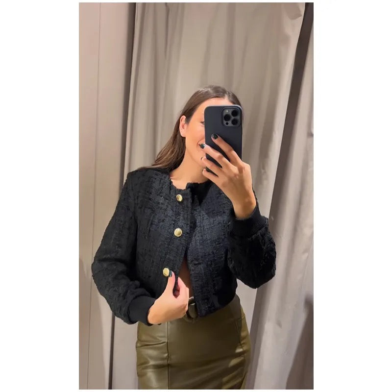 WW | Jacke Knopfverschluss Herbst Blazer Jacke Damen Jacke