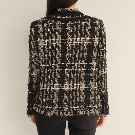 WW | Casual Schwarzes und Braunes Blazer für Damen