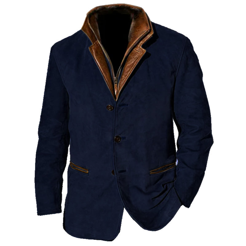 WW | Herren Winterjacke - Mit Knopfverschluss