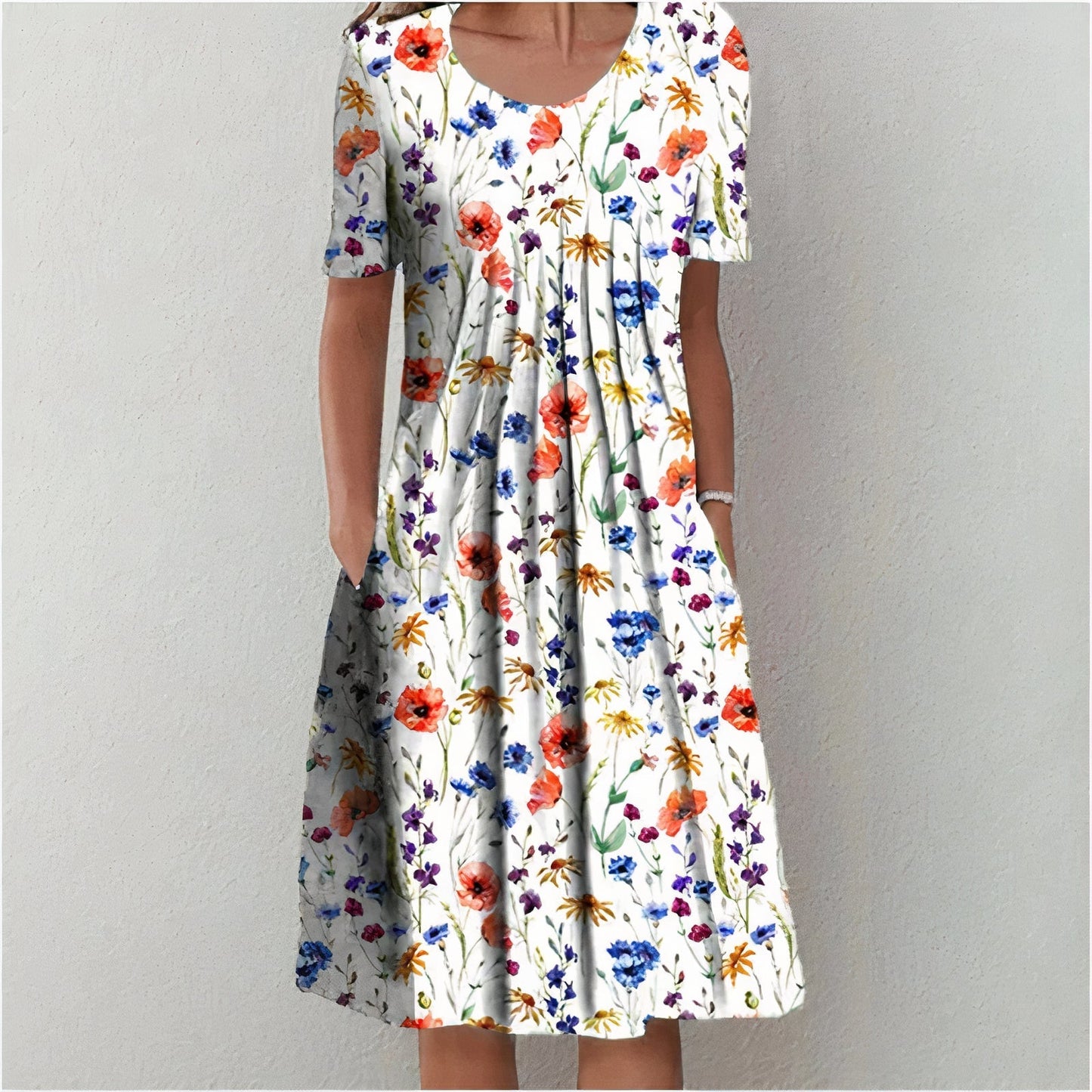 WW | Elegantes Baumwollkleid