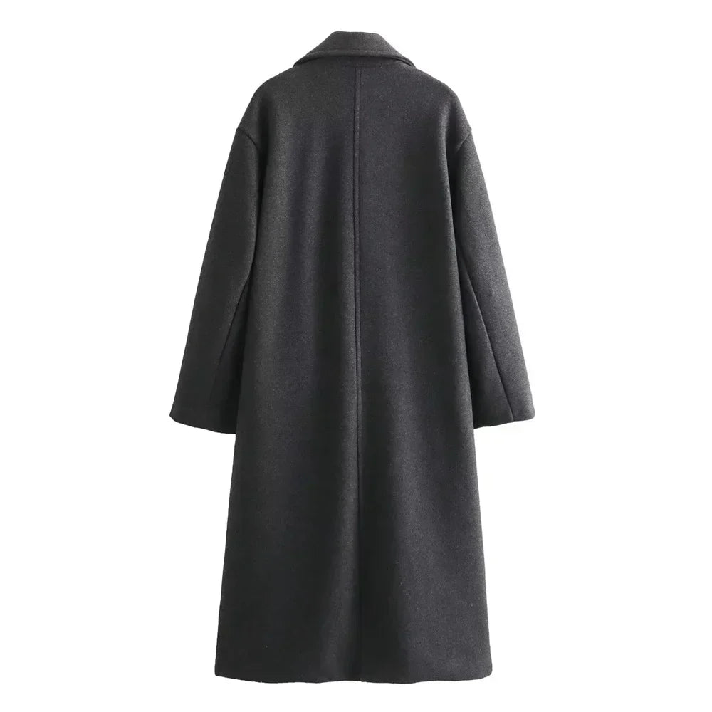 WW | Long Jacket for Women Elegant Design Warm Winter Jacket