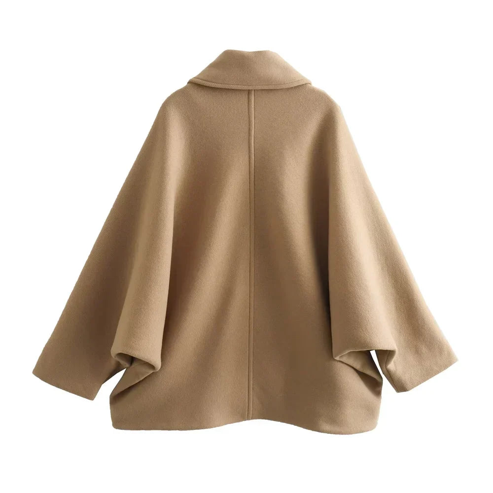 WW | Cape Sleeve Winter Coat