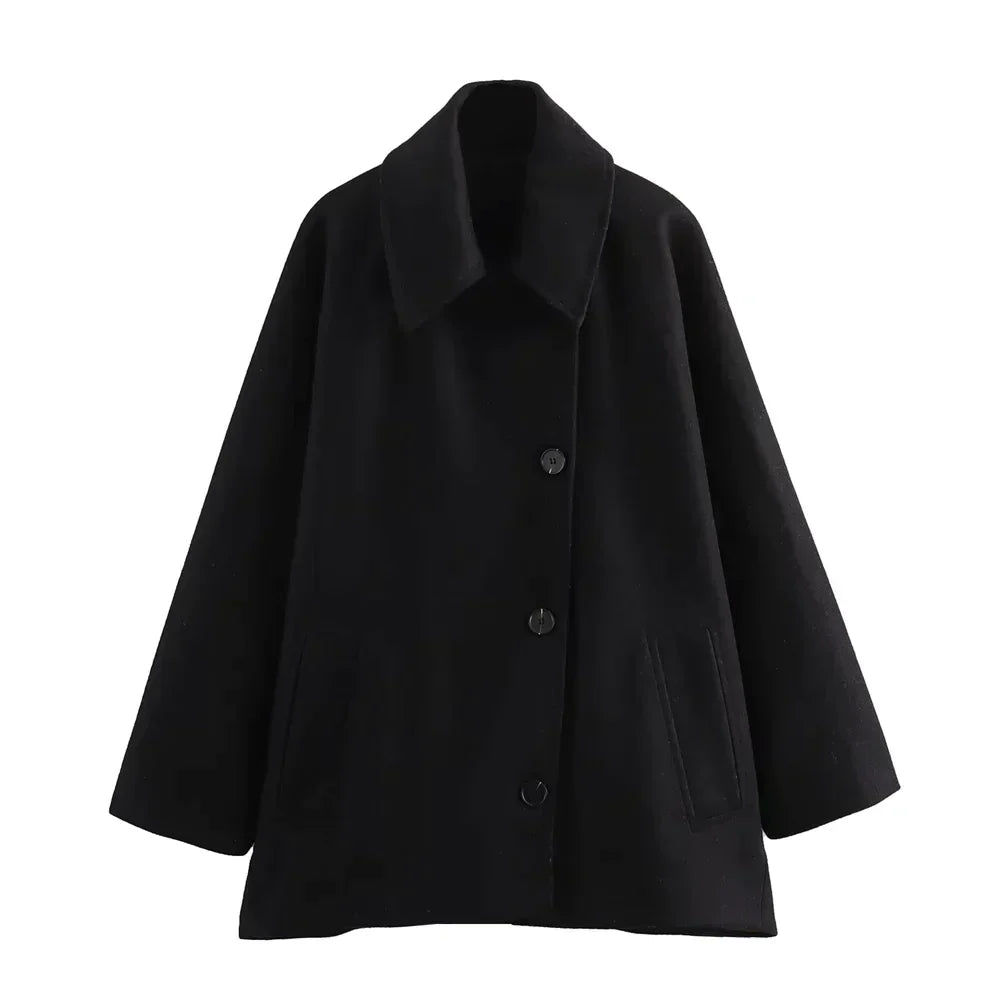 WW | Cape Sleeve Winter Coat