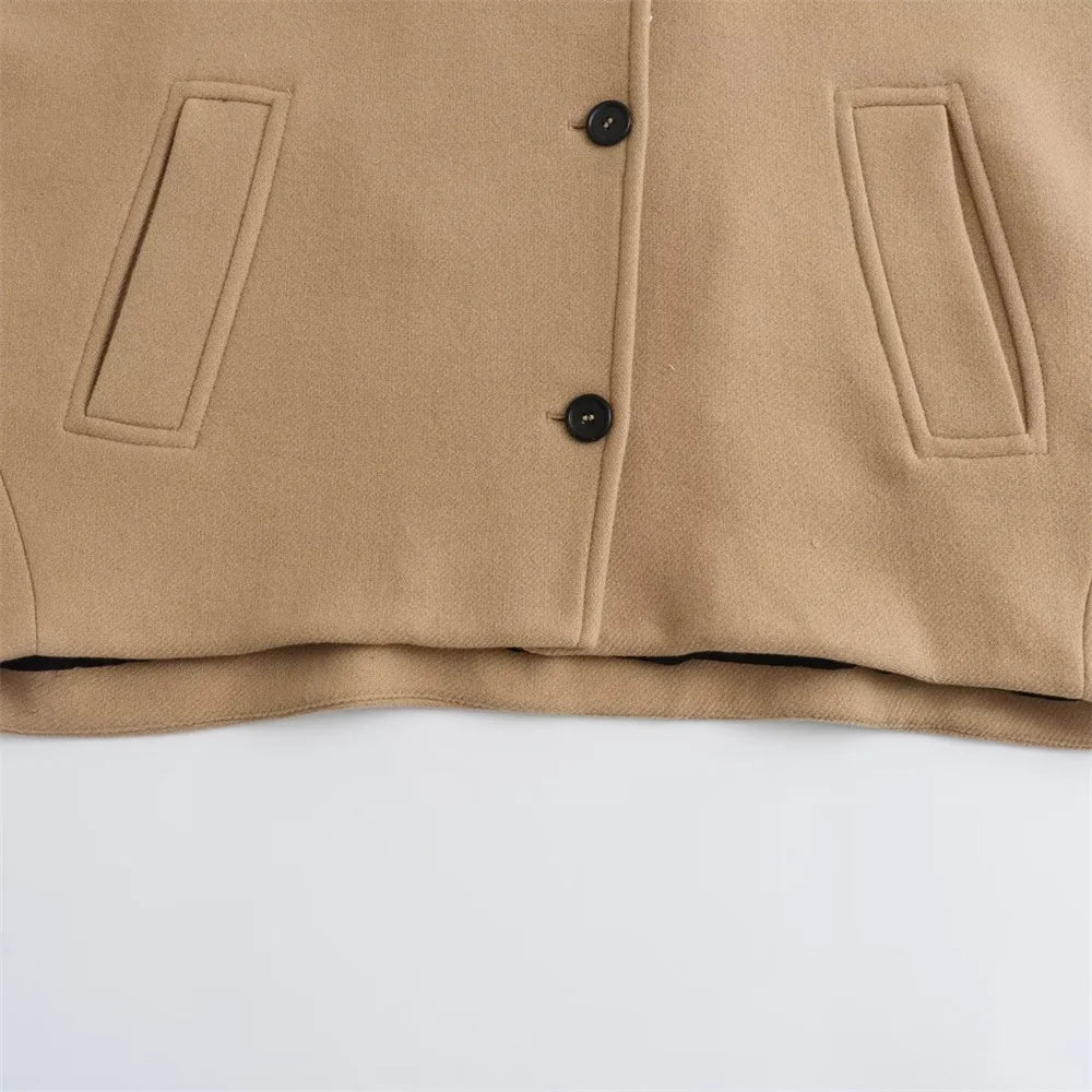 WW | Cape Sleeve Winter Coat