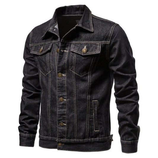 WW | Moderne und lässige Jeansjacke für Herren Perfekt für legere Tage