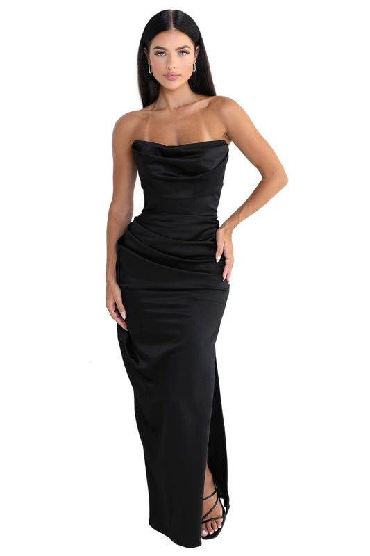 WW | Elegant Corset Maxi Dress For A Feminine Look