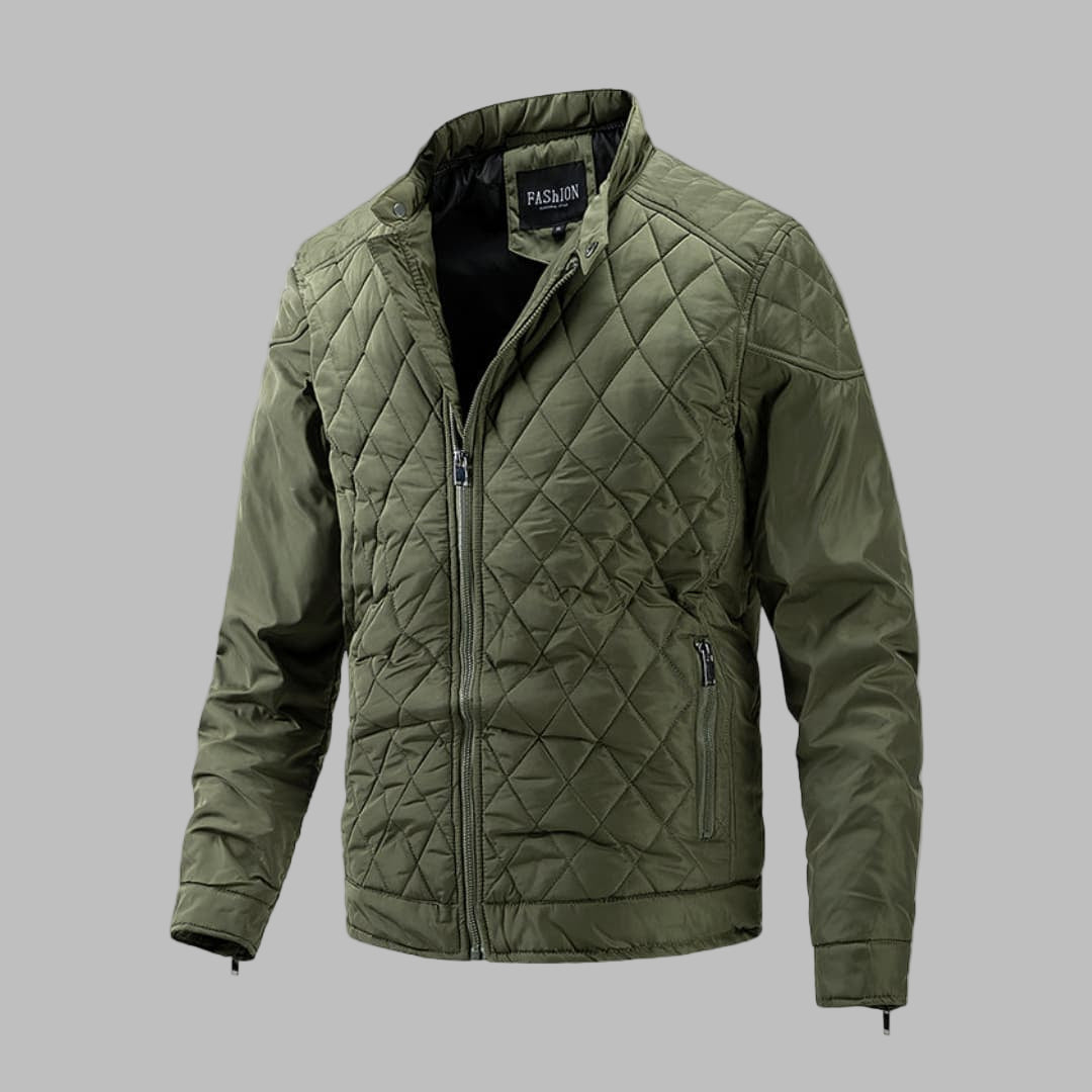 WW | Elegant Quilted Transitional Coat for Men