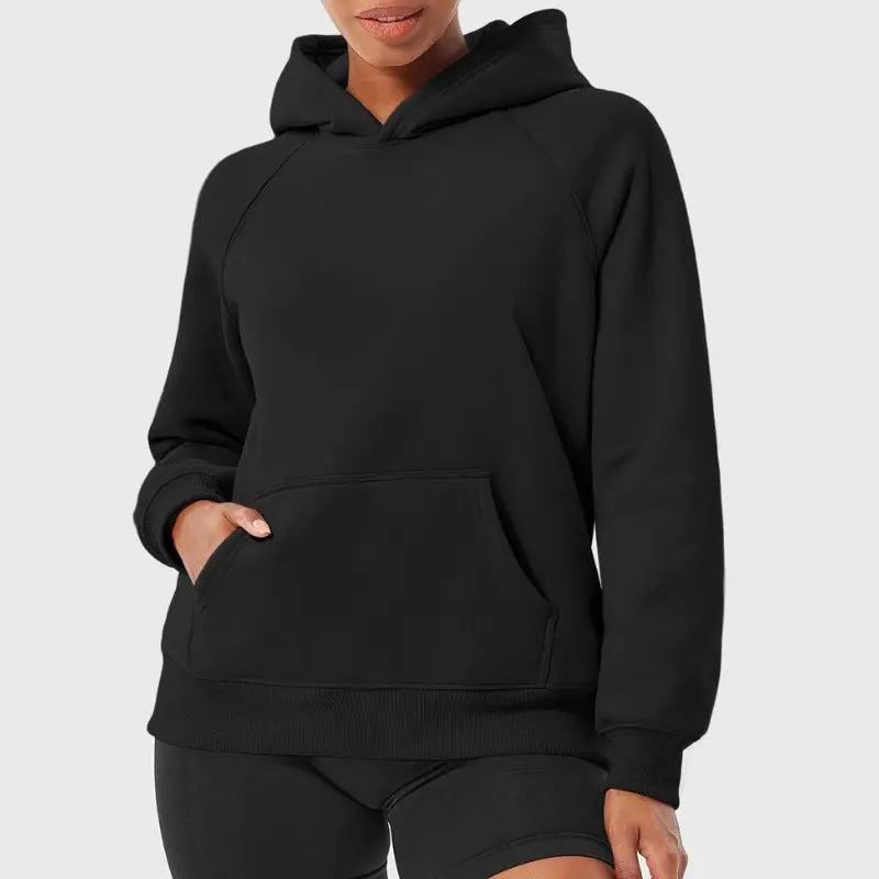 WW | Damen Hoodie mit Raglanärmeln und Kängurutasche