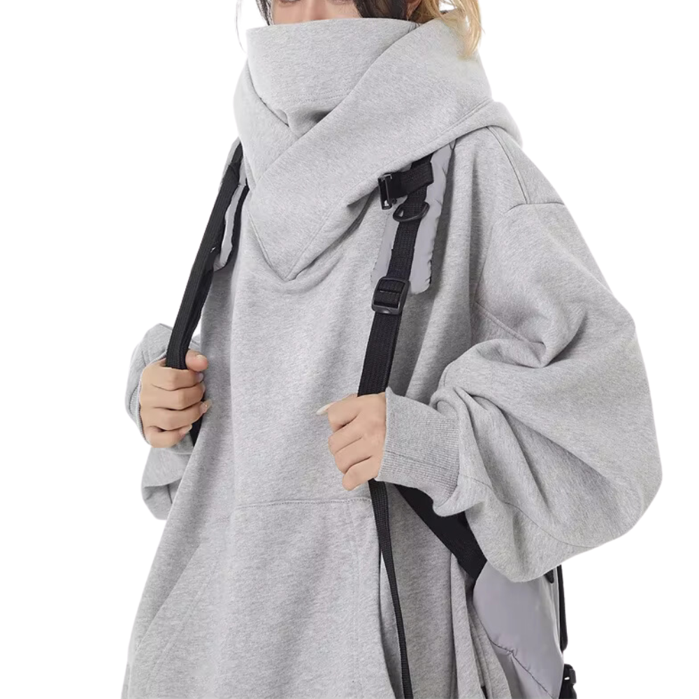 WW | Übergröße Sweatshirt mit Turtleneck